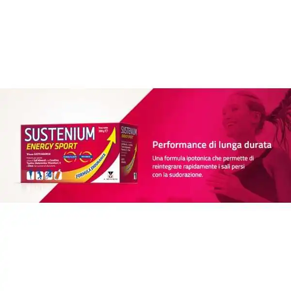 SUSTENIUM ENERGY SPORT 10 Buste, MENARINI