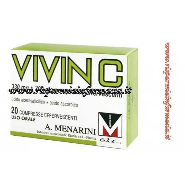 VIVIN C 20 compresse effervescenti, MENARINI