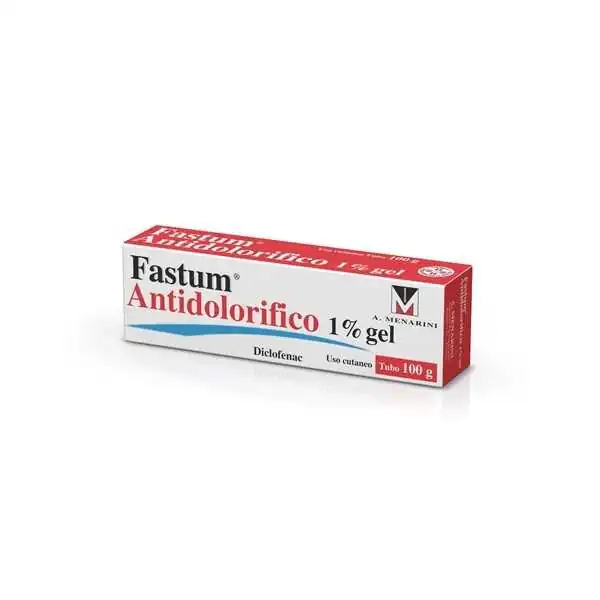 FASTUM ANTIDOLORIFICO (DICLOFENAC DIETILAMMONIO) 1% gel 50ml, MENARINI