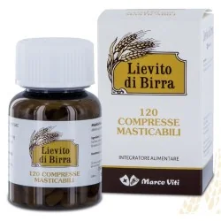 LIEVITO DI BIRRA VITI 120 COMPRESSE MASTICABILI, MARCO VITI SPA
