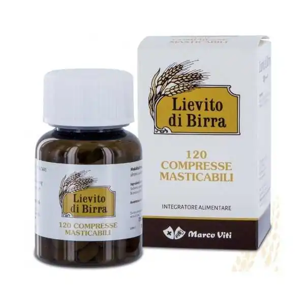 LIEVITO DI BIRRA VITI 120 COMPRESSE MASTICABILI, MARCO VITI SPA