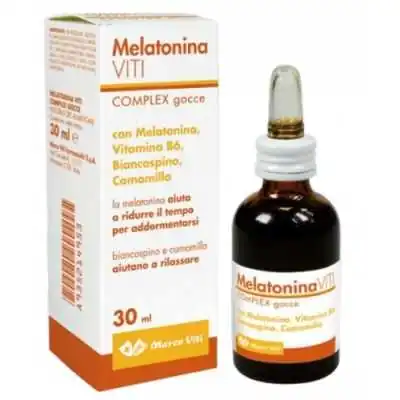 Melatonina Viti Complex Gocce 30ml, MARCO VITI SPA
