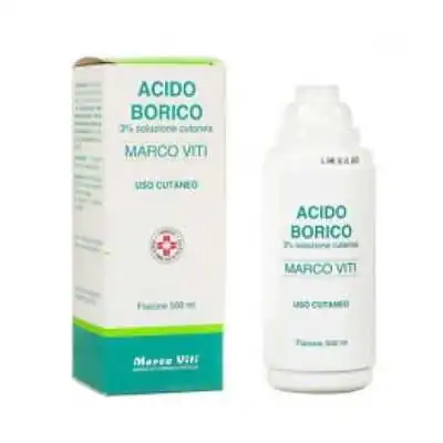 ACIDO BORICO MARCO VITI 3% SOLUZIONE 200 ml, MARCO VITI SPA
