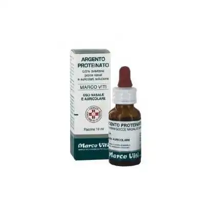 ARGENTO PROTEINATO 0,5% MARCO VITI 10 ml, MARCO VITI SPA