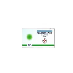 PARACETAMOLO ZETA 20 COMPRESSE 500mg, ZETA FARMACEUTICI