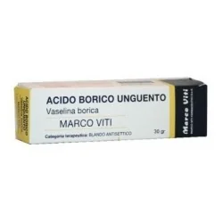 ACIDO BORICO 3% MARCO VITI UNGUENTO 30g, MARCO VITI SPA