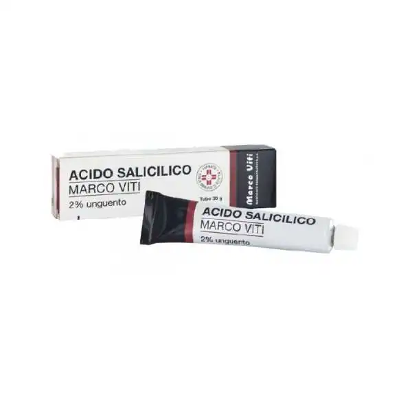 ACIDO SALICILICO 2% MARCO VITI UNGUENTO 30g, MARCO VITI SPA