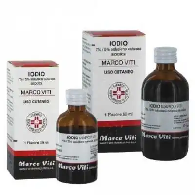 Iodio 7% Marco Viti Soluzione Cutanea 25ml  |  Farma di Fiducia