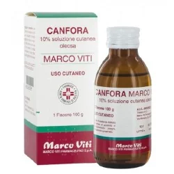 CANFORA 10% MARCO VITI SOLUZIONE CUTANEA OLEOSA 100g, MARCO VITI SPA