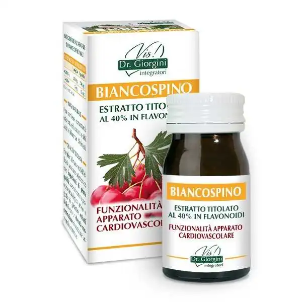 DR.GIORGINI - BIANCOSPINO ESTRATTO TITOLATO 60 pastiglie, Dr Giorgini