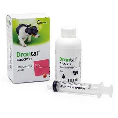 Bayer Drontal Cucciolo Sospensione 50 ml sverminazione