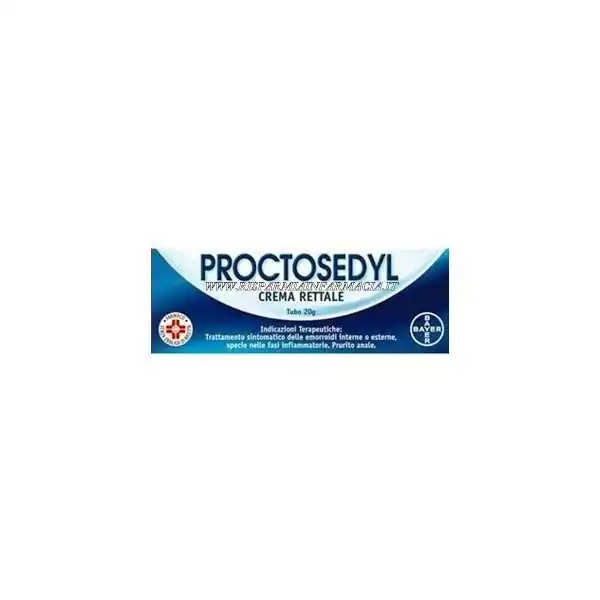 PROCTOSEDYL CREMA PROCTOLGICA, Bayer
