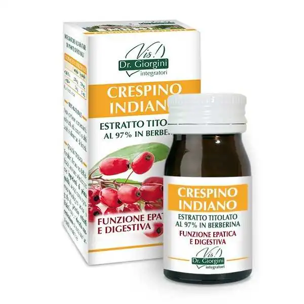 DR.GIORGINI - CRESPINO INDIANO ESTRATTO TITOLATO 60 pastiglie, Dr Giorgini