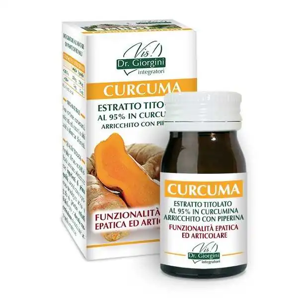 DR.GIORGINI - CURCUMA ESTRATTO TITOLATO 60 pastiglie, Dr Giorgini