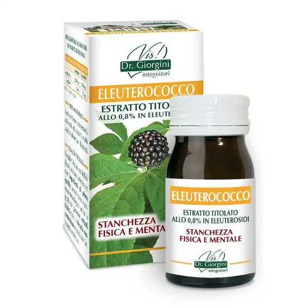 DR.GIORGINI - ELEUTEROCOCCO ESTRATTO TITOLATO 60 pastiglie, Dr Giorgini