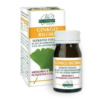 DR.GIORGINI - GINKGO BILOBA ESTRATTO TITOLATO 60 pastiglie, Dr Giorgini