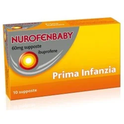 NUROFEN BABY SUPPOSTE 10 supposte da 60mg  | Farma di Fiducia