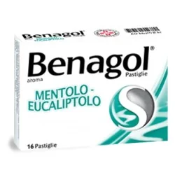 BENAGOL MENTOLO - EUCALIPTOLO 16 pastiglie, RECKITT BENCKISER