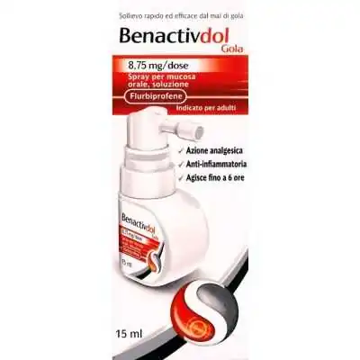 Benactivdol Gola Spray15ml, RECKITT BENCKISER