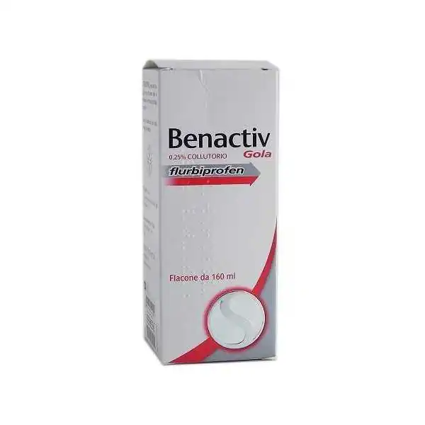 Benactive Gola Colluttorio 160ml, RECKITT BENCKISER