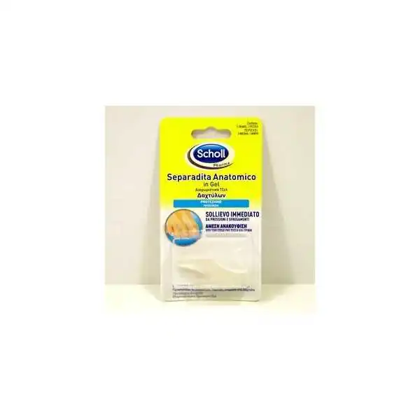 SCHOLL - SEPARADITA ANATOMICO IN GEL 3 pezzi