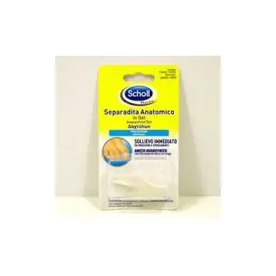 SCHOLL - SEPARADITA ANATOMICO IN GEL 3 pezzi
