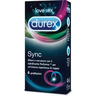 DUREX - SYNC 6 pezzi, RECKITT BENCKISER