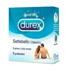 DUREX - SETTEBELLO CLASSICO 3 PROFILATTICI, RECKITT BENCKISER