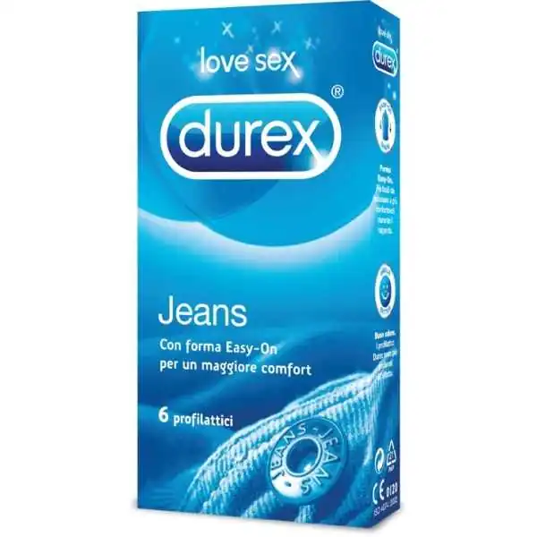 DUREX - JEANS EASY ON 6 PROFILATTICI, RECKITT BENCKISER