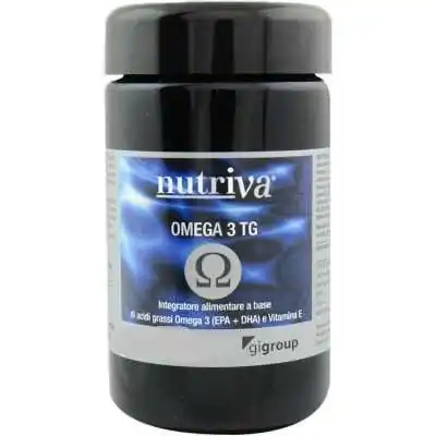 NUTRIVA - OMEGA 3 TG + VITAMINA E - 1000 softgel, CABASSI &amp; GIURIATI