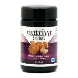 NUTRIVA - FUNGO SHIITAKE 60 capsule vegetali, CABASSI &amp; GIURIATI