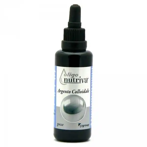 NUTRIVA - ARGENTO COLLOIDALE GOCCE 100ml, CABASSI &amp; GIURIATI