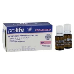 PROLIFE Pediatrico 12 Flaconcini 8ml LOTTO/SCAD 04/2022, ZETA FARMACEUTICI