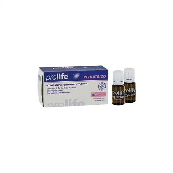 PROLIFE Pediatrico 12 Flaconcini 8ml LOTTO/SCAD 04/2022, ZETA FARMACEUTICI