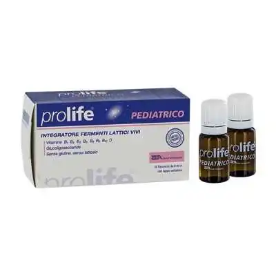 PROLIFE Pediatrico 12 Flaconcini 8ml LOTTO/SCAD 04/2022, ZETA FARMACEUTICI