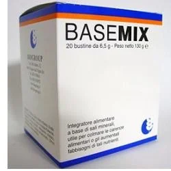 BASEMIX 20 BUSTINE 6,5 G Calcio / Sodio / Magnesio CITRATO + Calcio CARBONATO, Biogroup