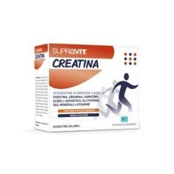 SUPRAVIT - CREATINA - 20 Bustine Solubili, CABASSI &amp; GIURIATI