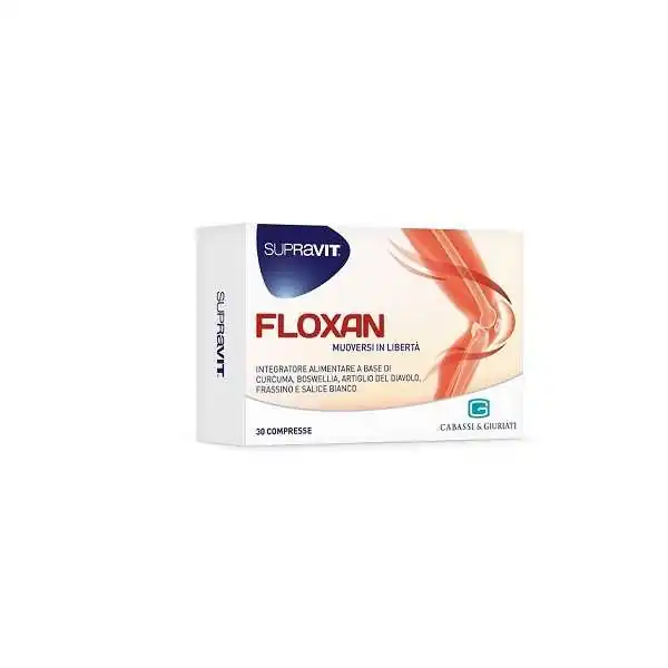 SUPRAVIT - FLOXAN - 30 compresse, CABASSI &amp; GIURIATI
