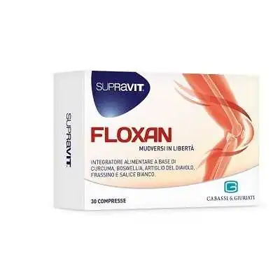 SUPRAVIT - FLOXAN - 30 compresse, CABASSI &amp; GIURIATI