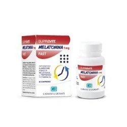 SUPRAVIT - MELATONINA 1mg - 60 Compresse, CABASSI &amp; GIURIATI