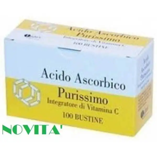 ACIDO ASCORBICO PURISSIMO 100 Bustine da 0,15 gr  |  Farma di Fiducia