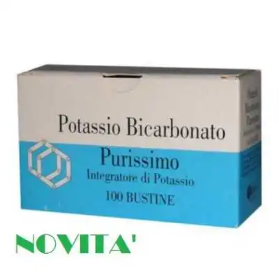 SUPRAVIT - POTASSIO BICARBONATO PURISSIMO - 100 Bustine da 0,117 gr., CABASSI &amp; GIURIATI