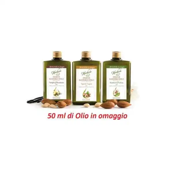 HUILERIE - L'OLIO DI MANDORLE DOLCI FORMATO FAMILY - 300 ml, CABASSI &amp; GIURIATI