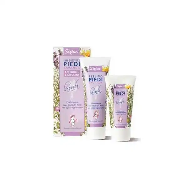 SIXTUS - KIT BENESSERE PIEDI LAVANDA - 1 Peeling + 1 Balsamo, CABASSI &amp; GIURIATI