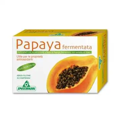 Papaya Fermentata Compresse, Specchiasol