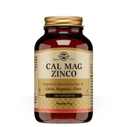 SOLGAR Cal Mag Zinco100 Tav | Farma di Fiducia