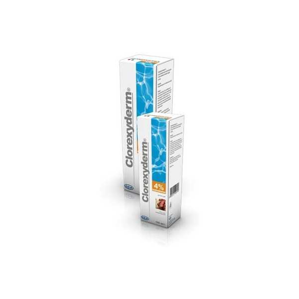 ICF 100ml CLOREXYDERM SOLUZIONE 4%, Icf Prodotti Veterinari