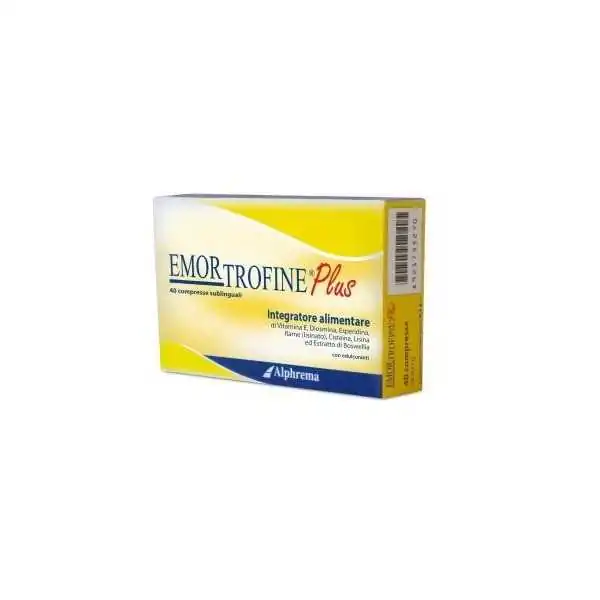 EMORTROFINE Plus 40 compresse da 230 mg,