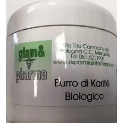 glam&amp;pharma BURRO DI KARITE' Biologico 100 ml, GLAM&amp;amp;PHARMA