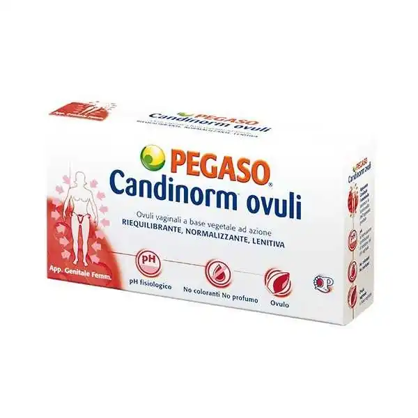 PEGASO CANDINORM OVULI - 10 ovuli da 2 gr, Pegaso